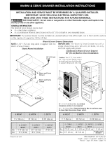 Electrolux E30WD75GSS2 Installation guide