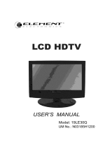 Element 32LE30Q User manual