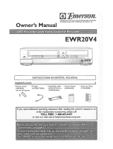 Emerson EWR20V4 Owner's manual