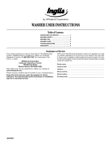 Inglis ITW4100SQ0 Owner's manual