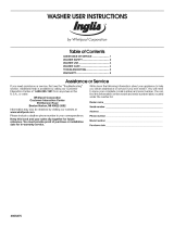 Inglis IM46000 Owner's manual