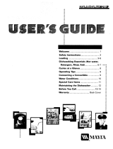 Maytag MDB5000 User manual