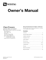 Maytag MQC1557BEW Owner's manual