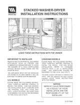 Maytag LSE7806ACQ Installation guide