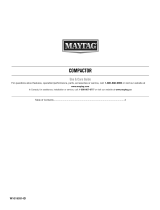 Maytag MTUC7500AFE0 Owner's manual
