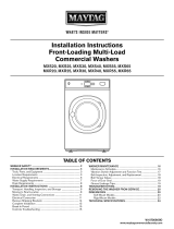 Maytag MXS40PDATS Installation guide
