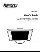 Memorex MT1701 Owner's manual