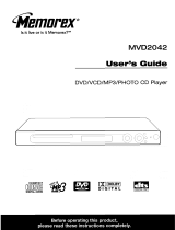 Memorex MVD2042 Owner's manual