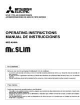 Mitsubishi MSZ-A24NA Owner's manual