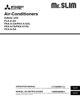 Mitsubishi PCA-A42GA Owner's manual