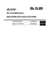 Mitsubishi SEZ-KD15NA Owner's manual
