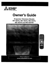 Mitsubishi WS-65315 Owner's manual