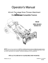 MTD 190-823-101 Owner's manual