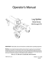 MTD 550 Thru 570 Owner's manual