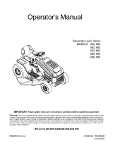 MTD 660 Series Owner's manual