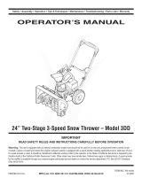 MTD 31AS3DDE729 Owner's manual