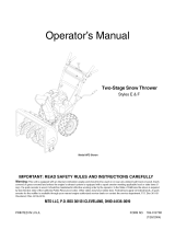 MTD 31AE6LLG723 Owner's manual