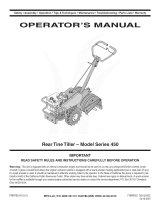 MTD 450 SERIES Owner's manual