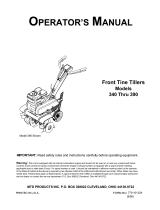 MTD 345 Owner's manual