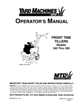 MTD 21A-342-062 Owner's manual