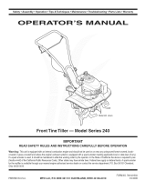 MTD 21A-240D731 Owner's manual