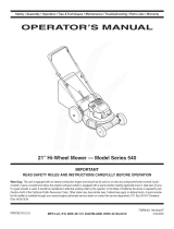 MTD 11A-549R031 Owner's manual