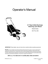MTD 11A-439W722 Owner's manual