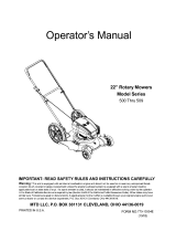 MTD 503 Owner's manual