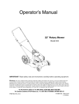 MTD 11A-503F800 Owner's manual