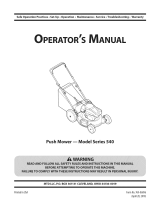 MTD 11A-030E000 Owner's manual