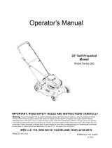 MTD 12A-289W722 Owner's manual