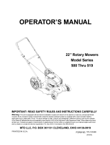 MTD 11A-506L062 Owner's manual