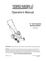Yard-Man 12A565I452 Owner's manual