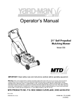 MTD 559 Owner's manual