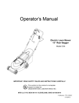 MTD 18A-C06-700 Owner's manual