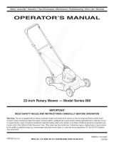 MTD 11A-084D731 Owner's manual