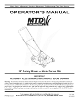 MTD 11A-503A800 Owner's manual