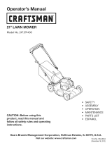 Craftsman 247374400 Owner's manual