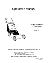 MTD 18A-V17-700 Owner's manual