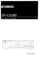 Yamaha DV-C6280 Owner's manual