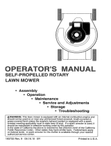 Poulan PR625Y22RHP Owner's manual