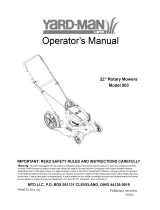 MTD Model 503 Owner's manual