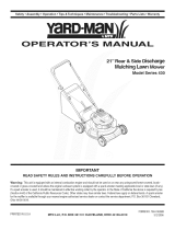 Yard-Man 430 Series Owner's manual