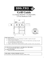 BBQ 119.16240 Owner's manual