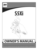 BH FITNESS S5Xi Owner's manual