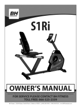 BH FITNESS S1Ri Owner's manual