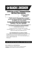 Black & Decker NST2018 TYPE 7 Owner's manual