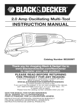 Black & Decker BD200MTB TYPE1 Owner's manual