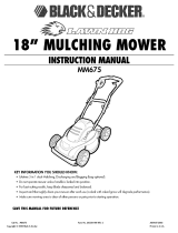 Black & Decker LAWN HOG MM675 Owner's manual
