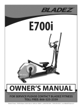 BLADEZ E700i Owner's manual